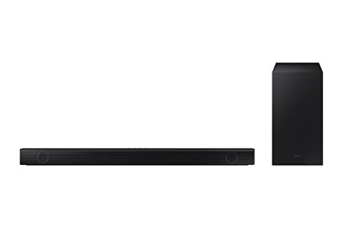 Samsung HW-B540 2.1-Kanal B-Soundbar (Deutsches Modell), Dolby 2.0 und DTS Virtual:X, Adaptive Sound Lite, Game Mode [2022], Schwarz