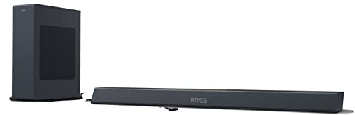 PHILIPS TAB8405 - Soundbar Bluetooth 2.1 Wireless-Subwoofer - 240 W - Dolby Atmos - DTS Play FI-kompatibel - Schwarz