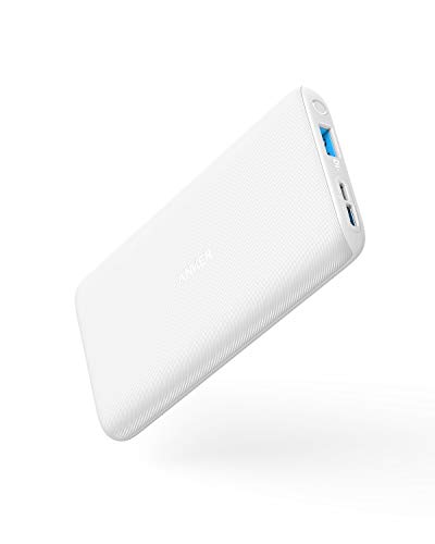 Anker PowerCore Lite 10000mAh Powerbank, Leistungsstarker Externer Akku, Dünn und Kompakt, für iPhone XS Max/XR/XS/X / 8 / 8Plus / 7 / 6s / 6Plus, iPad, Samsung Galaxy und viele mehr (Weiß)