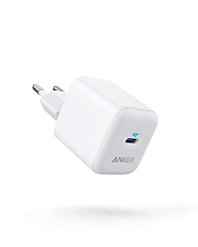 Anker PowerPort III USB-C Ladegerät 20W PIQ 3.0 Netzteil, Schnellladeleistung kompatibel mit iPhone 13/13 Mini/13 Pro/13 Pro Max/12/11, iPad/iPad Mini, MagSafe und mehr (Ladekabel Nicht inklusive), A2632321, White