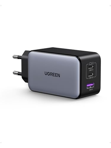 UGREEN Nexode X USB C Ladegerät 100W Mini GaN Charger 3-Port PD Netzteil Kompaktes Schnellladegerät PPS 45W Kompatibel mit MacBook Pro, iPhone 16 Pro Max, 16, Galaxy S24 Ultra, Vision Pro