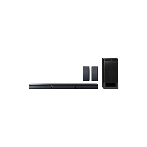 Sony HT-RT3 5.1-Kanal Soundbar (600 W Ausgangsleistung, NFC, Bluetooth, Dolby Digital, HDMI, USB, optischer Digitaleingang incl. Subwoofer und Rear Lautsprecher) schwarz