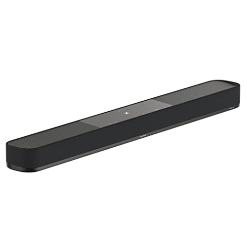 Sennheiser AMBEO Soundbar Plus für TV und Musik - EU-Stecker - 3D Surround Sound, virtuelles 7.1.4-Lautsprecher-Setup, eingebaute Dual Subwoofer und erweiterte Streaming-Anbindung