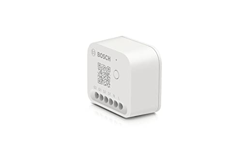 Bosch Smart Home Licht-/ Rollladensteuerung II, zur Steuerung der Beleuchtung, Rollläden/Jalousien/Markisen, kompatibel mit Amazon Alexa, Google Assistant und Apple HomeKit