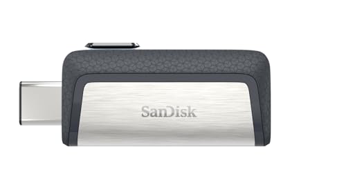 SanDisk Ultra Dual Drive USB Type-C Laufwerk Smartphone Speicher 128 GB (Mobiler Speicher, USB 3.1, versenkbarer Doppelanschluss, 150 MB/s Übertragungsraten, USB Laufwerk)