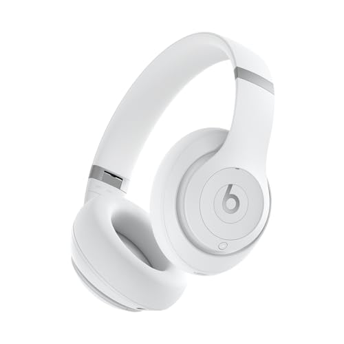 Beats Studio Pro – Komplett Kabellose Bluetooth Noise Cancelling Kopfhörer – Personalisiertes 3D Audio, USB-C verlustfreies Audio, Apple & Android Kompatibilität - Mattweiß