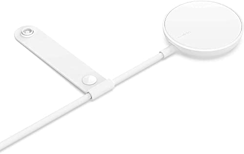 Belkin MagSafe ladegerät, Magnetisches Kabelloses Ladegerät (mit 2-m-Kabel, für die iPhone 14 Serie, iPhone 13 Serie und andere MagSafe-fähige Geräte, Netzteil nicht enthalten) – Weiß