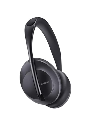 Bose Noise Cancelling Headphones 700 – kabellose Bluetooth-Kopfhörer im Over-Ear-Design mit integriertem Mikrofon für klar verständliche Telefonate und Alexa-Sprachsteuerung, Schwarz