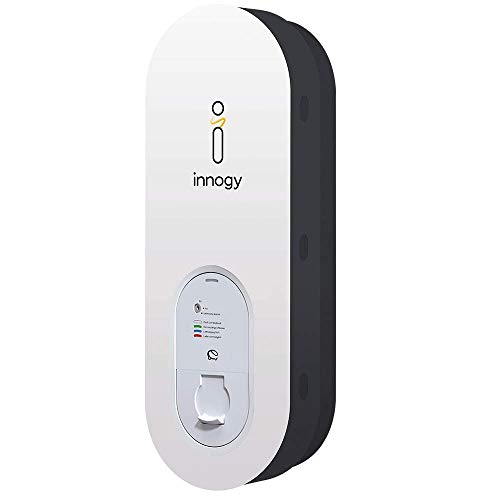 innogy SE eBox, Wallbox / Ladebox zur Schnellladung, Typ 2 Steckdose, 11 kW, 400 V AC, dreiphasig, kompatibel mit allen gängigen Elektrofahrzeugen, einfache Wandmontage, 10273922