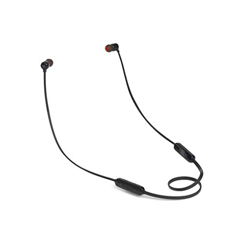 JBL Tune110BT In-Ear Bluetooth-Kopfhörer in Schwarz – Kabellose Ohrhörer mit integriertem Mikrofon – Musik Streaming bis zu 6 Stunden mit nur einer Akku-Ladung