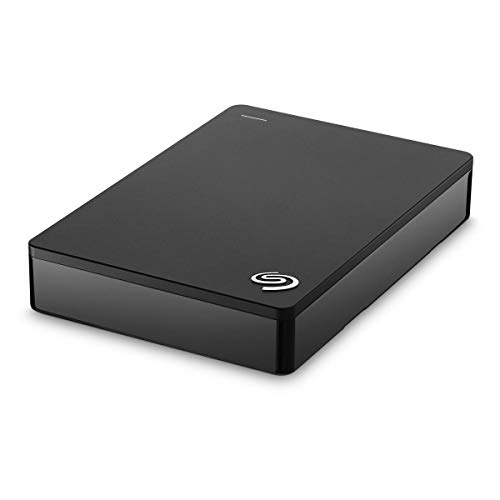 Seagate Backup Plus Portable 4TB tragbare externe Festplatte, 2.5 Zoll, USB 3.0, PC & Mac, schwarz, inkl. 2 Jahre Rescue Service, Modellnr.: STDR4000200