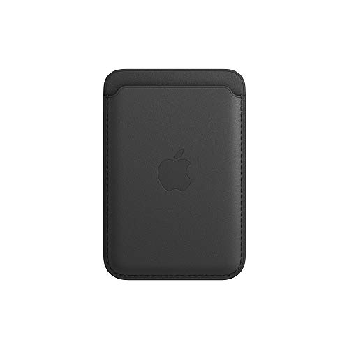 Apple Leder Wallet mit MagSafe (für iPhone) - Schwarz