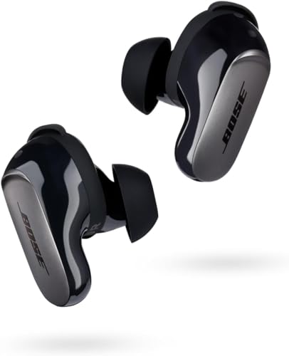 Bose QuietComfort Ultra kabellose Noise-Cancelling-Earbuds, Bluetooth-earbuds für räumlichen Klang und mit erstklassigem Noise-Cancelling, Schwarz