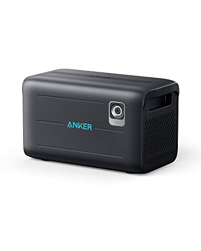 Anker 760 Powerstation Zusatzakku, erweiterbare Leistung (2048Wh) für 767 Powerstation, 6× längere Lebensdauer der LiFePO4 Batterie, Stromversorgung für Camping, Stromausfälle