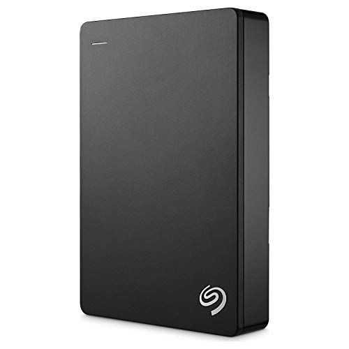 Seagate Backup Plus Portable 5TB tragbare externe Festplatte, 2.5 Zoll, USB 3.0, PC & Mac, schwarz, inkl. 2 Jahre Rescue Service, Modellnr.: STDR5000200