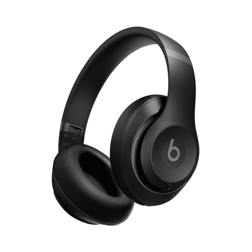 Beats Studio Pro – Komplett Kabellose Bluetooth Noise Cancelling Kopfhörer – Personalisiertes 3D Audio, USB-C verlustfreies Audio, Apple & Android Kompatibilität - Schwarz