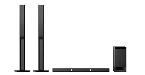 Sony HT-RT4 5.1 Soundbar System (600W, hohe Rücklautsprechern, HDMI, USB, NFC/Bluetooth) schwarz