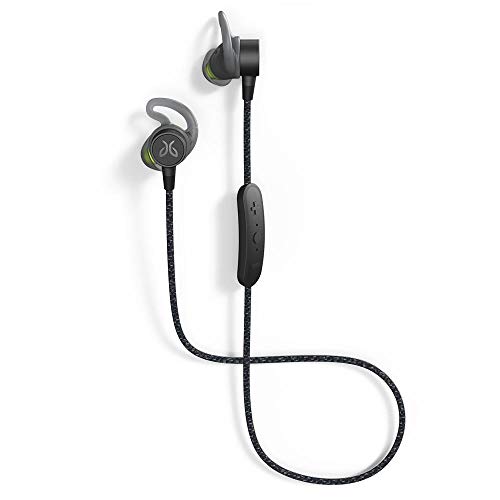 Jaybird Tarah Pro Kabellose In-Ear Kopfhörer mit Mikrofon, Bluetooth, Schweißbeständig und Wasserdicht, 14-Stunden Akkulaufzeit, Silikon-Gelkissen, Smartphone/Tablet/iOS/Android - Schwarz/Grün