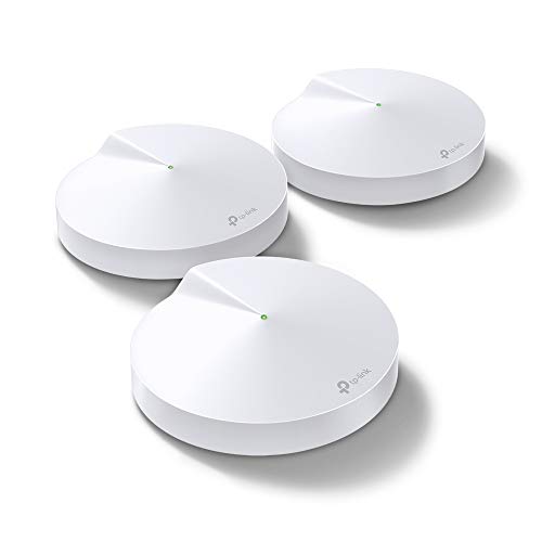 TP-Link Deco P7 Powerline WLAN Mesh Set (1300Mbits + 600Mbits, inkl. Antivirus, Kindersicherung, Reichweite bis zu 570m², 6xGigabit-Ports 3-Pack, Schnellinstallation) weiß