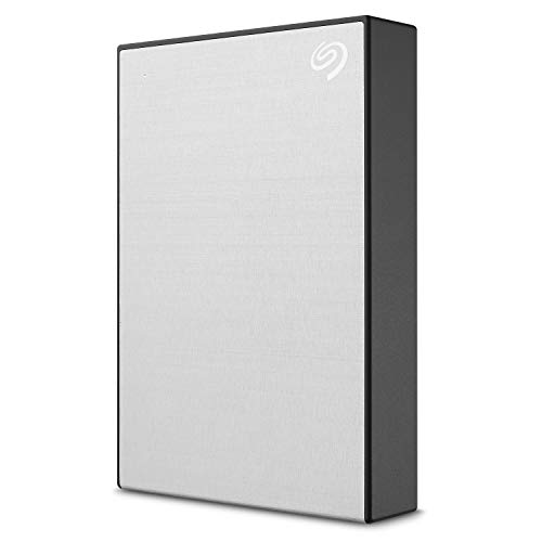 Seagate Backup Plus Slim 1TB tragbare externe Festplatte, 2.5 Zoll, USB 3.0, PC, Notebook & Mac, silber, inkl. 2 Jahre Rescue Service, Modellnr.: STHN1000401