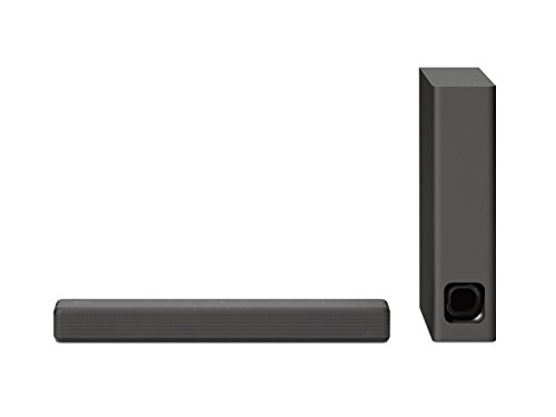 Sony HT-MT300 kompakte Soundbar (100W, kabelloser Subwoofer, Bluetooth, NFC, USB) Anthrazit