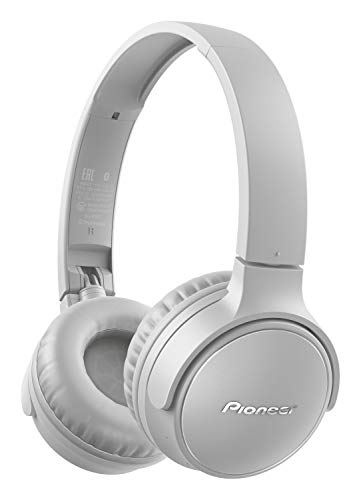 Pioneer S3 Wireless On-Ear Bluetooth 5.0 Kopfhörer (faltbar, 25 Stunden Akku, Schnellladefunktion, Freisprecheinrichtung, Lautstärkenregelung), Grau, One Size, SE-S3BT(H) CZU