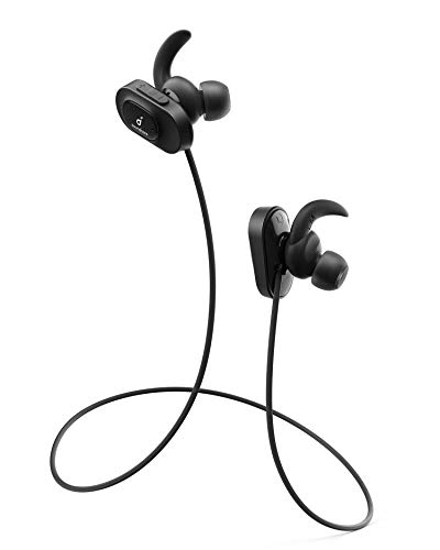 Soundcore Sport Air Bluetooth Kopfhöher, Kabellose In Ear Ohrhörer von Anker mit 12mm Audio Treiber, IPX7 Wasserschutzklasse, SweatGuard Technologie, 10h Akkulaufzeit, Bequem für Sport, Fitnessstudio