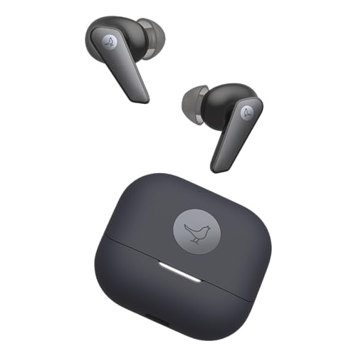 Libratone AIR+ 3 True Wireless In-Ear Kopfhörer mit aktiver Geräuschunterdrückung (Hi-Fi Sound, 24h Akku, ANC, Noise Cancelling, IP54, Bluetooth 5.2) (schwarz)