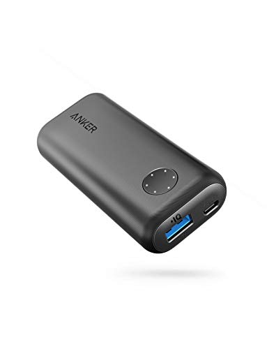 Anker PowerCore II 6700mAh Kompakte Powerbank, externer Akku für iPhone X / 8/8 Plus / 7/6 / 6 Plus, Samsung Galaxy und weitere Geräte(Schwarz)