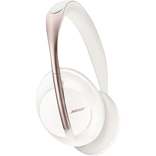 Bose Noise Cancelling Headphones 700 kabellose Bluetooth-Kopfhörer im Over-Ear-Design mit integriertem Mikrofon für klar verständliche Telefonate und Alexa-Sprachsteuerung, Soapstone 794297-0400 One Size