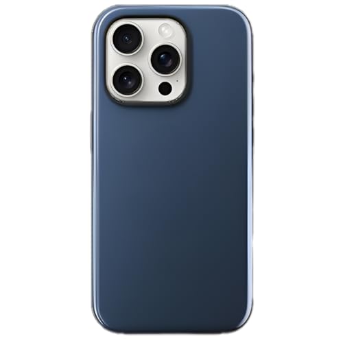 NOMAD Sport Case für iPhone 16 Pro Max | Hülle aus Polycarbonat mit TPE-Bumper | mit Satin PET-Beschichtung | MagSafe-kompatibel | Naval Blue