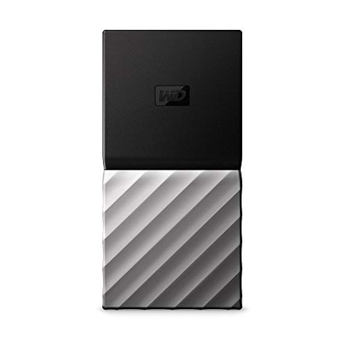 Western Digital WDBKVX2560PSL-WESN My Passport Portable SSD 256GB, Schwarz/Metallic