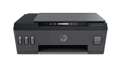 HP Smart Tank Plus 555 3-in-1 Multifunktionsdrucker (WLAN; Mobiles Drucken) – 3 Jahre Tinte inklusive, 3 Jahre Garantie, großer Tintentank, hohe Reichweite, kostengünstiges Drucken in hoher Qualität