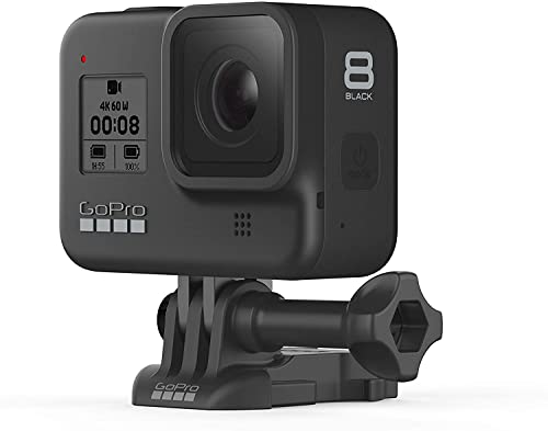 GoPro HERO8 Actioncam, Black - Wasserdichte 4K-Digitalkamera mit Hypersmooth-Stabilisierung, Touchscreen und Sprachsteuerung - Live-HD-Streaming