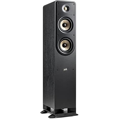 Polk Audio Signature Elite ES35 Centerlautsprecher, schlanker, hochauflösender Center Lautsprecher, Hi-Res Zertifiziert, Dolby Atmos und DTS:X kompatibel (Stück)