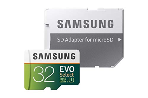 Samsung MB-ME32GA/EU EVO Select 32 GB microSDHC UHS-I U1 Speicherkarte inkl. SD-Adapter Weiß/Grun