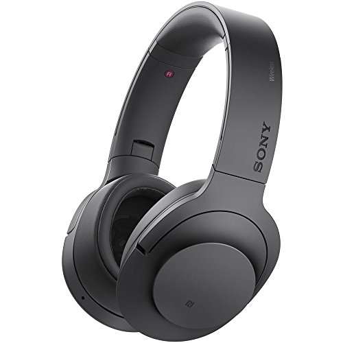 Sony MDR-100ABN High-Resolution Kopfhörer (Headset-Funktion, Noise Cancelling, kabellos, NFC, Bluetooth, 20 Stunden Akkulaufzeit, LDAC) kohlschwarz