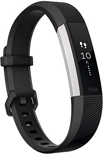 Fitbit Alta HR Activity & Fitness Tracker with Heart Rate, 7 Day Battery & Sleep Tracking - Black, Large (6.7-8.1 in)