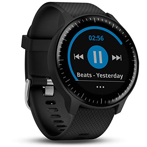 Garmin vívoactive 3 Music GPS-Fitness-Smartwatch – Musikplayer, Garmin Pay, vorinstallierte Sport-Apps