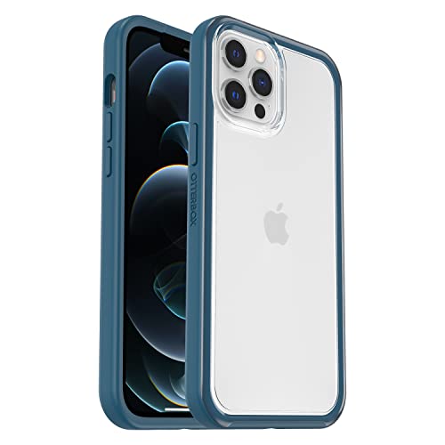 OtterBox Clear Case Serie für iPhone 12 Pro Max, stoßfest, sturzsicher, Ultra-dünn, schützende dünne Hülle, 2X getestet nach Militärstandard, Blue Glaze