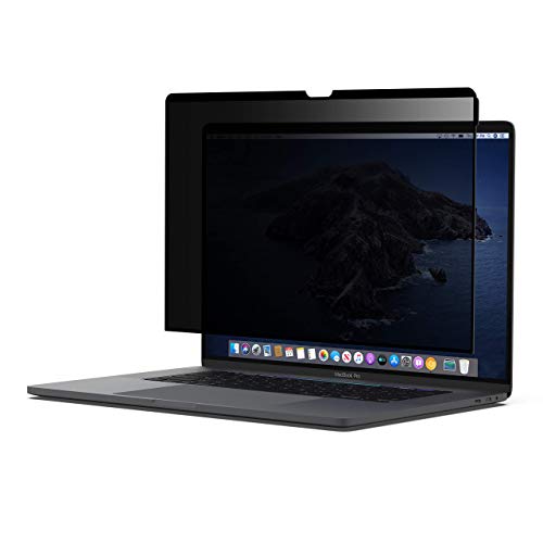 Belkin ScreenForce TruePrivacy Displayschutz für das MacBook Pro 16 (abnehmbarer und wiederverwendbarer Sicht- und Displayschutz), OVA015zz, schwarz