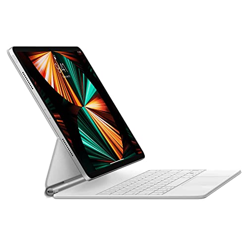 Apple Magic Keyboard für 12.9-inch iPad Pro (3., 4., 5. und 6. Generation) - Deutsch - Weiß