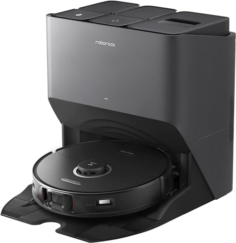 roborock S8 Pro Ultra Saug- & Wischroboter mit All-in-One Station (Saugleistung 6000Pa, 180min Akkulaufzeit, 350ml Staub-/ 200ml Wassertank, Ultraschall-Wischfunktion, App-/Sprachsteuerung)