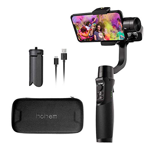 iSteady Mobile Plus Smartphone Gimbal stabilizer 3-Achsen Handheld Stabilisator für iPhone XS/XR/X/8/8 Plus, Samsung S10, S9, Note 9/8, Huawei P30