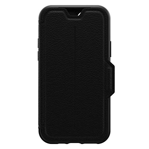 OtterBox Strada Hülle für iPhone 11 Pro, stoßfest, sturzsicher,Premium Lederfolio mit Zwei Kartenhaltern, 3X getestet nach Militärstandard, Schwarz