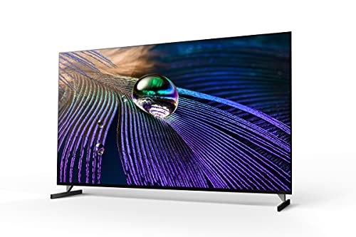 Sony XR83A90J/P BRAVIA 210cm (83 Zoll) Fernseher (Android TV, OLED, 4K Ultra HD (UHD), High Dynamic Range (HDR), Google TV - (2022 Modell), Schwarz inkl 24 + 6 Monate Herstellergarantie, Titanschwarz