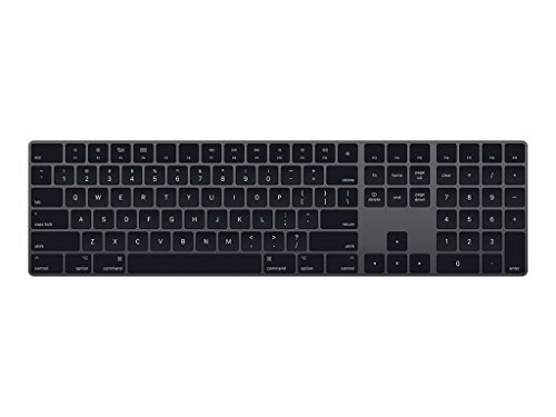 Apple Magic Keyboard mit Ziffernblock – Deutsch – Space Grau