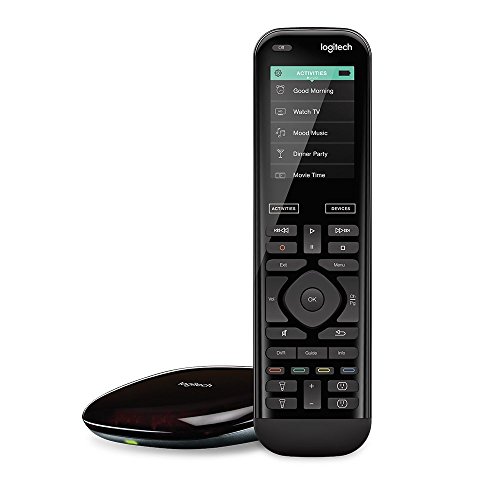 Logitech HARMONY ELITE Universalfernbedienung, Für Kabelbox, Apple TV, fireTV, Alexa, Roku, Sonos und Smart Home-Geräten, Einfache Einrichtung mit App, LG/Samsung/Sony/Panasonic/Xbox/PS4 - Schwarz