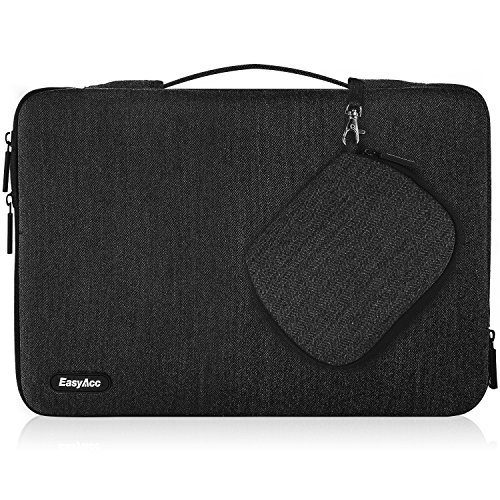 EasyAcc 14-15 Zoll Laptoptasche Hülle Sleeve Tragetasche mit Griffen und Zubehörtasche für 14-15,4