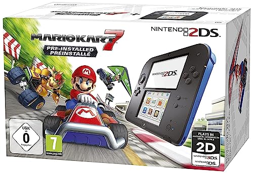 Nintendo 2DS - Konsole (schwarz) inkl. Mario Kart 7 (vorinstalliert)